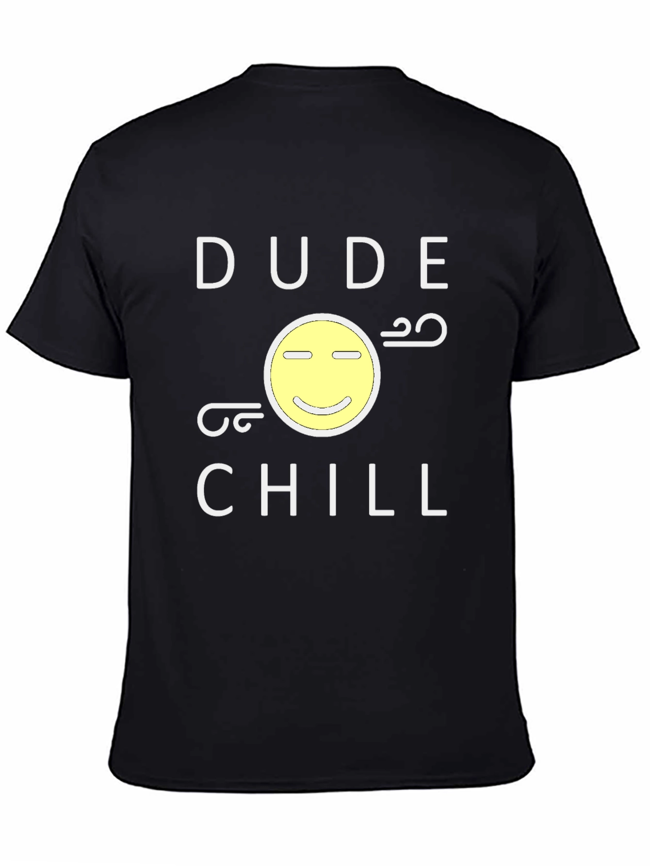 Dude Chill Graphic T-Shirt - Relaxed Fit Cotton Tee