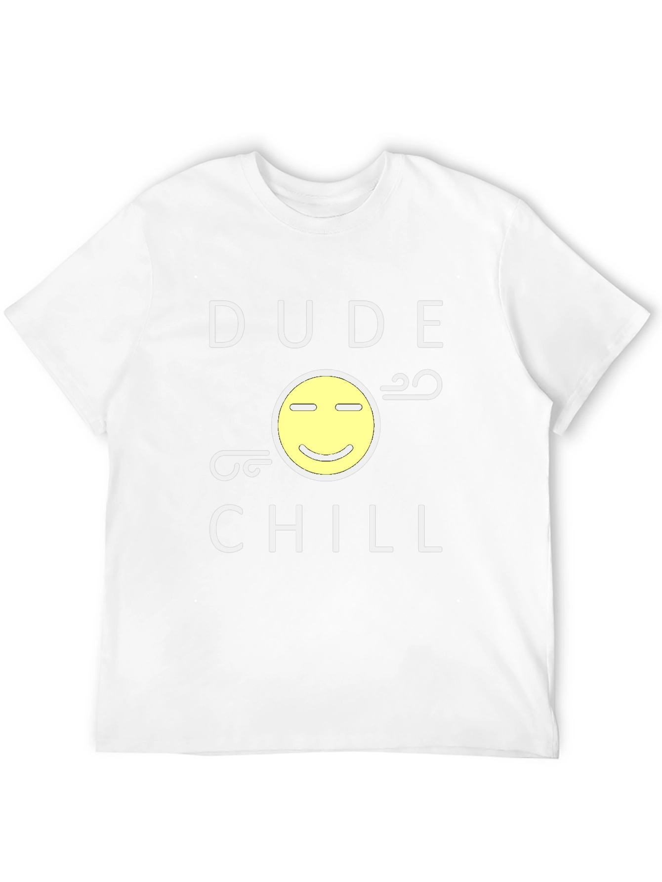 Dude Chill Graphic T-Shirt - Relaxed Fit Cotton Tee