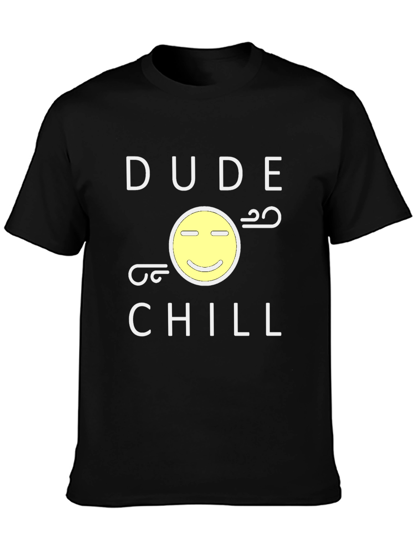 Dude Chill Graphic T-Shirt - Relaxed Fit Cotton Tee