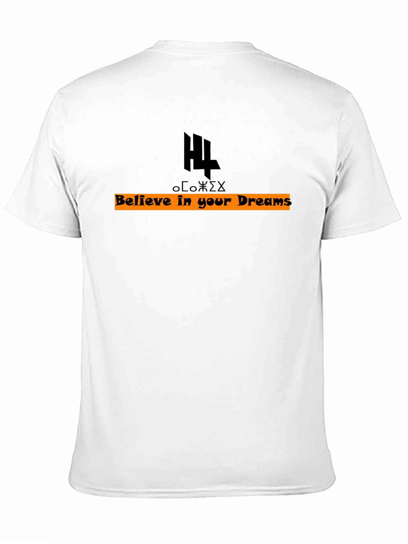Believe in Your Dreams Black Graphic Tee
