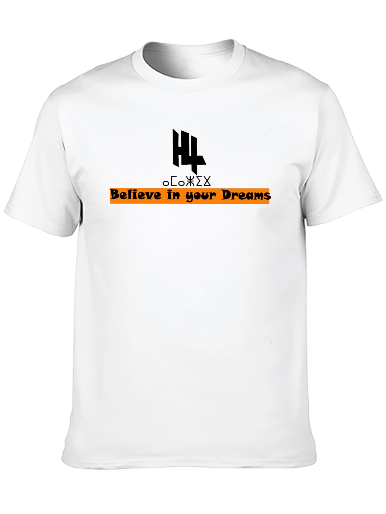 Believe in Your Dreams Black Graphic Tee