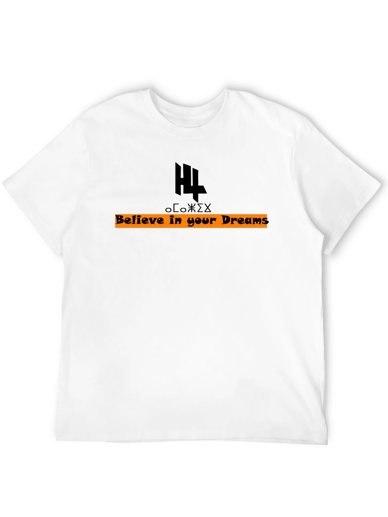 Believe in Your Dreams Black Graphic Tee