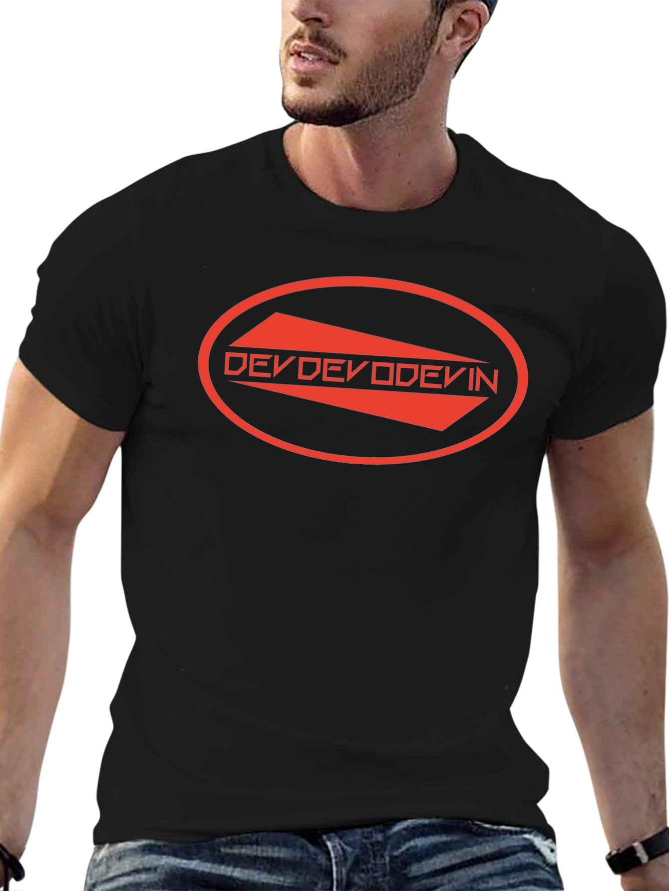 Devo Band T-Shirt - Classic Red Design