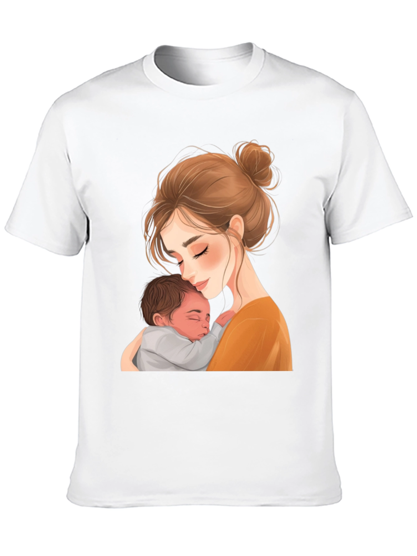 Mother and Child Graphic T-Shirt