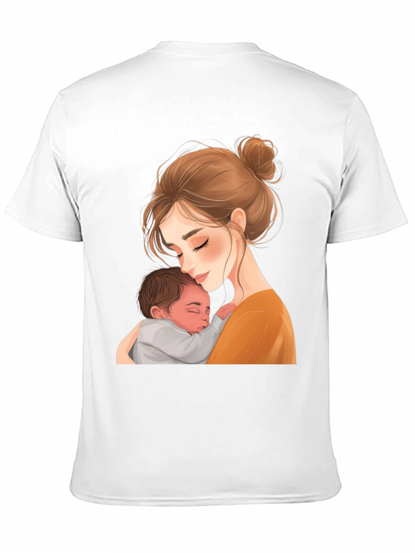 Mother and Child Graphic T-Shirt