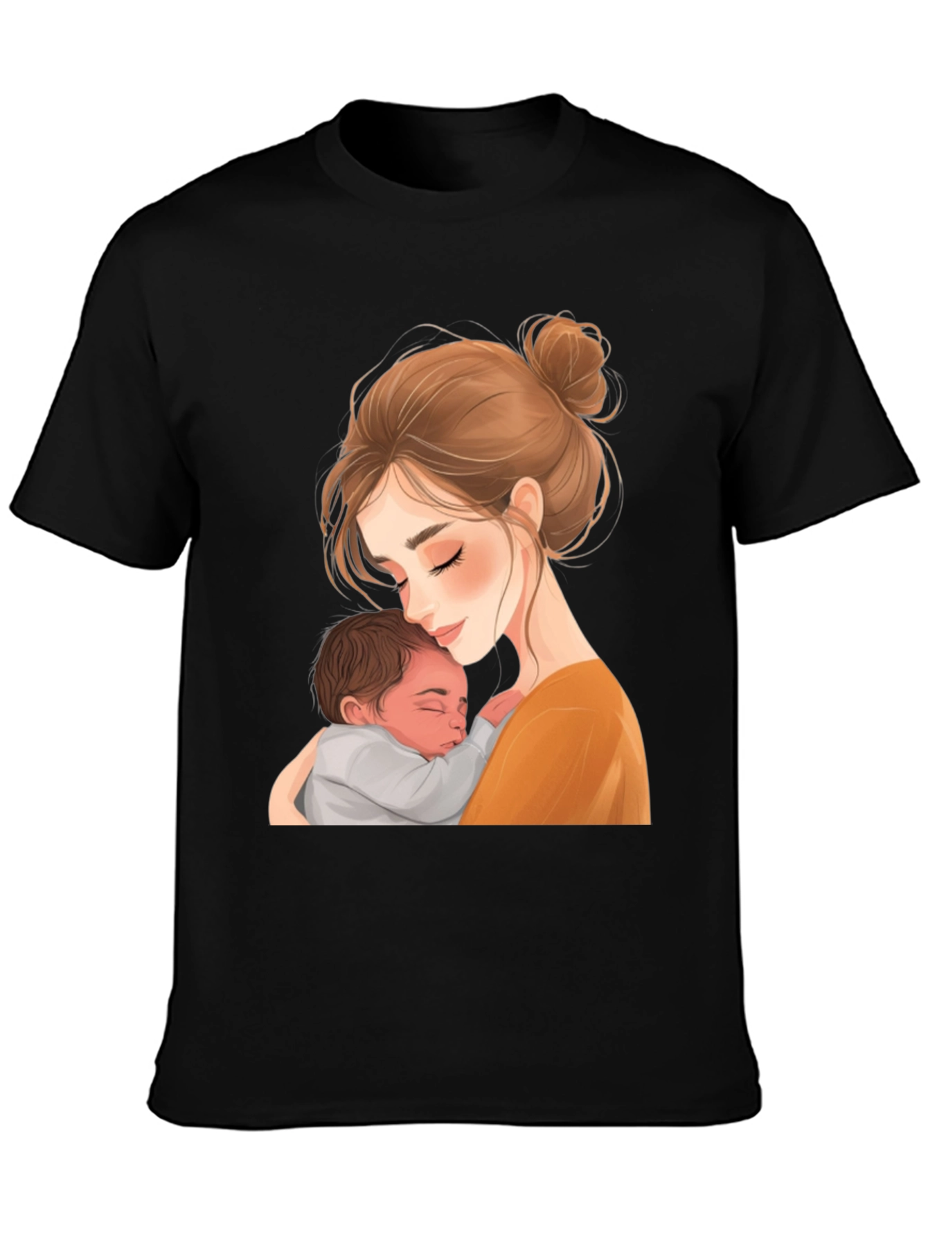 Mother and Child Graphic T-Shirt