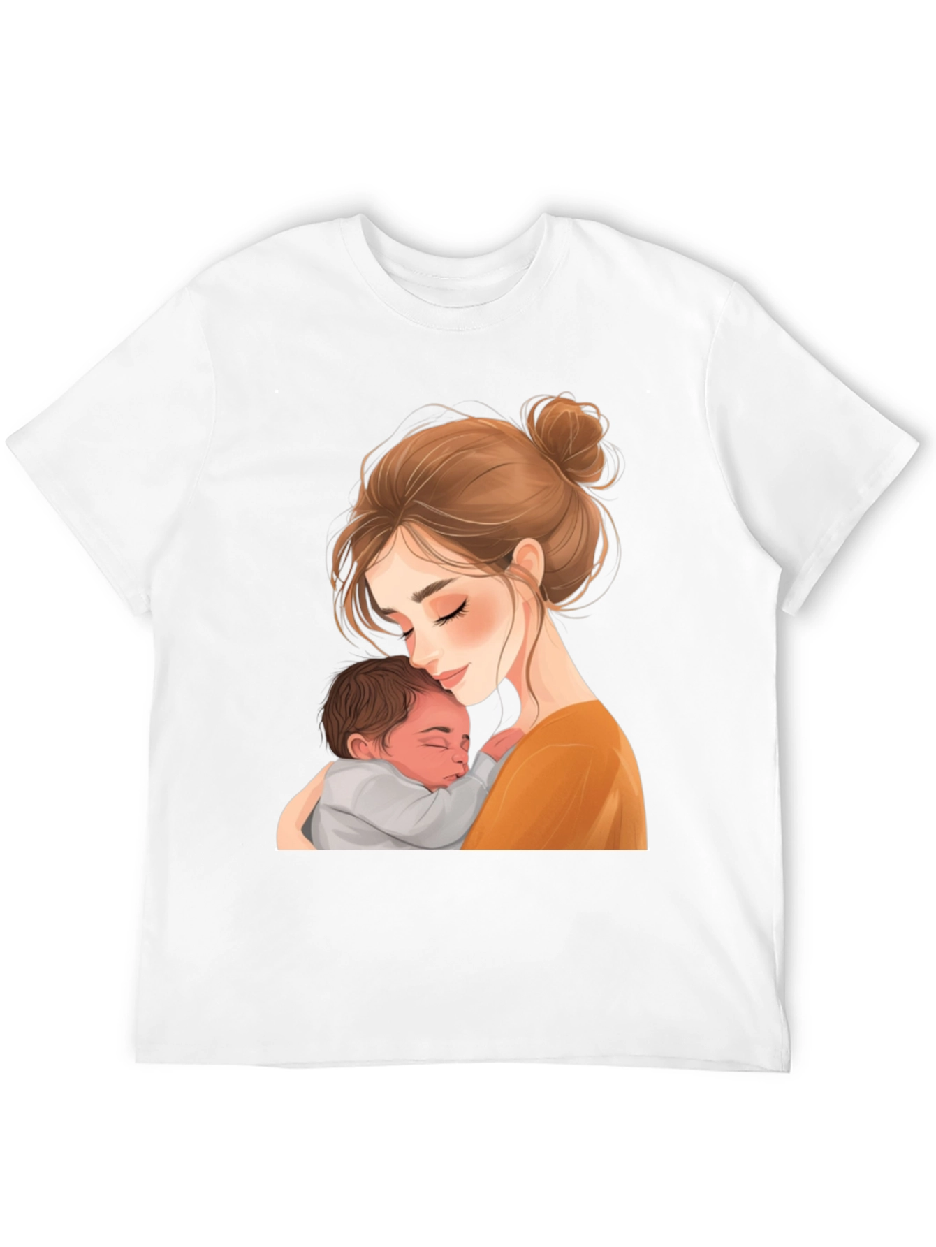 Mother and Child Graphic T-Shirt
