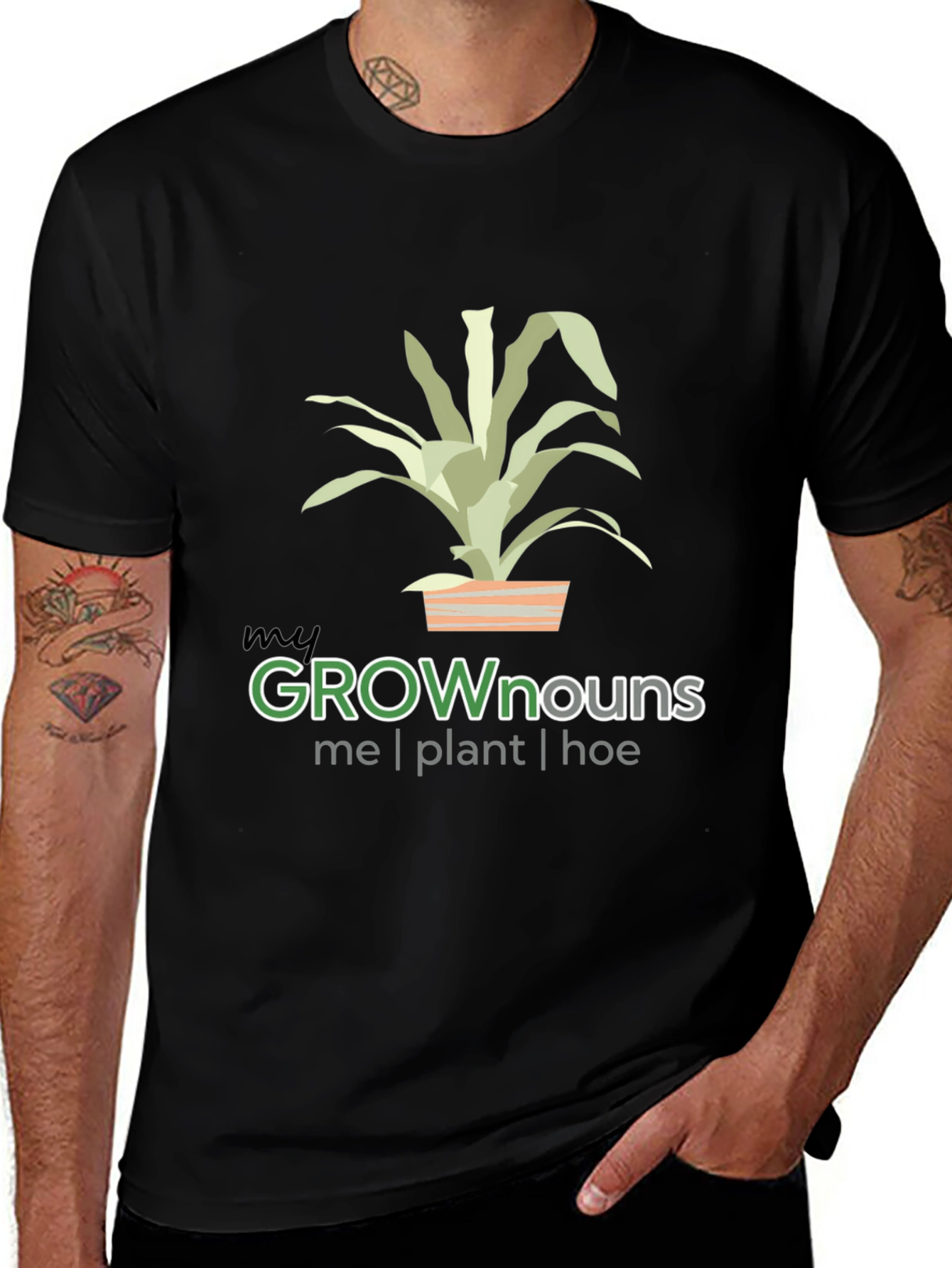 My GROWnouns T-Shirt - Plant Lover Tee