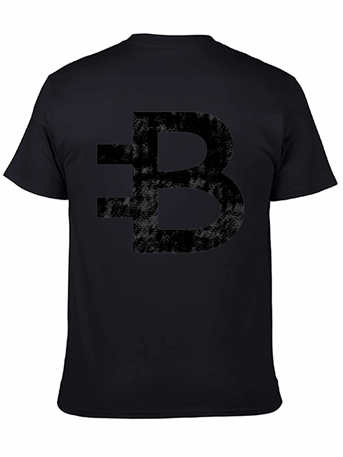 Black Crypto Symbol Graphic Tee