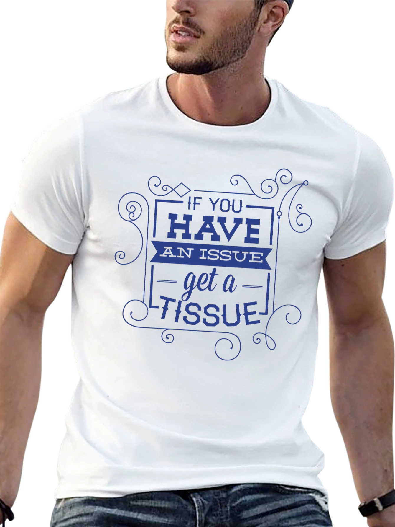 Issue? Get a Tissue! Graphic Tee