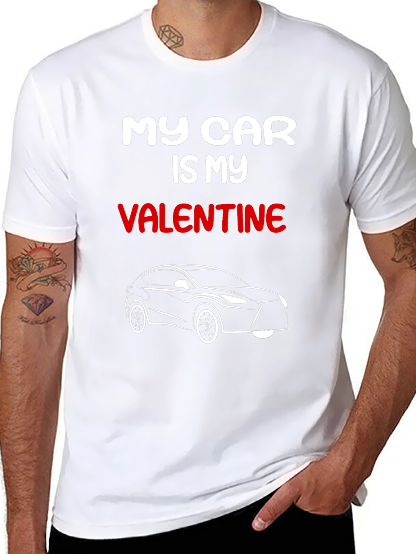 My Car Is My Valentine T-Shirt