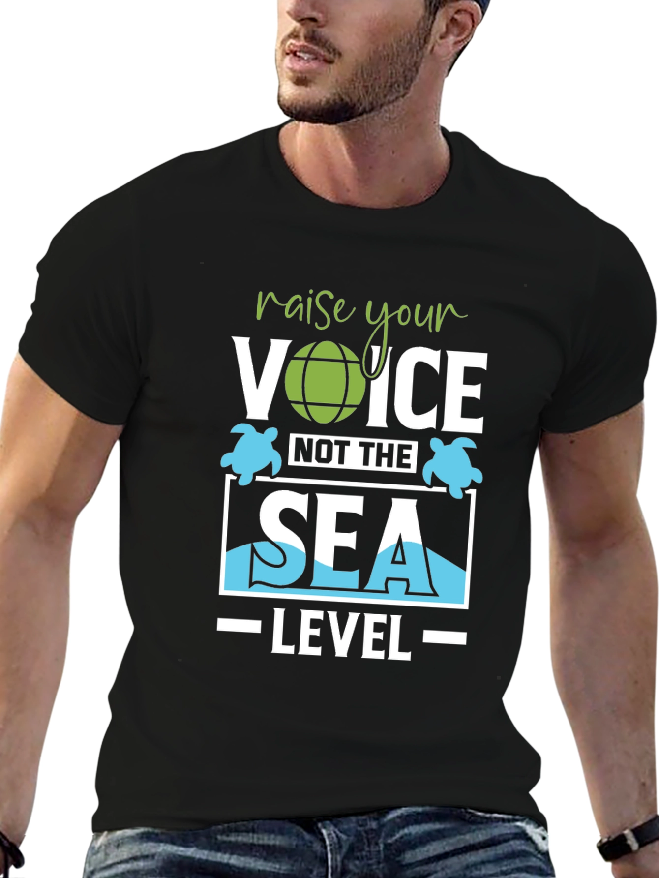 Raise Your Voice T-Shirt Save Sea Turtles