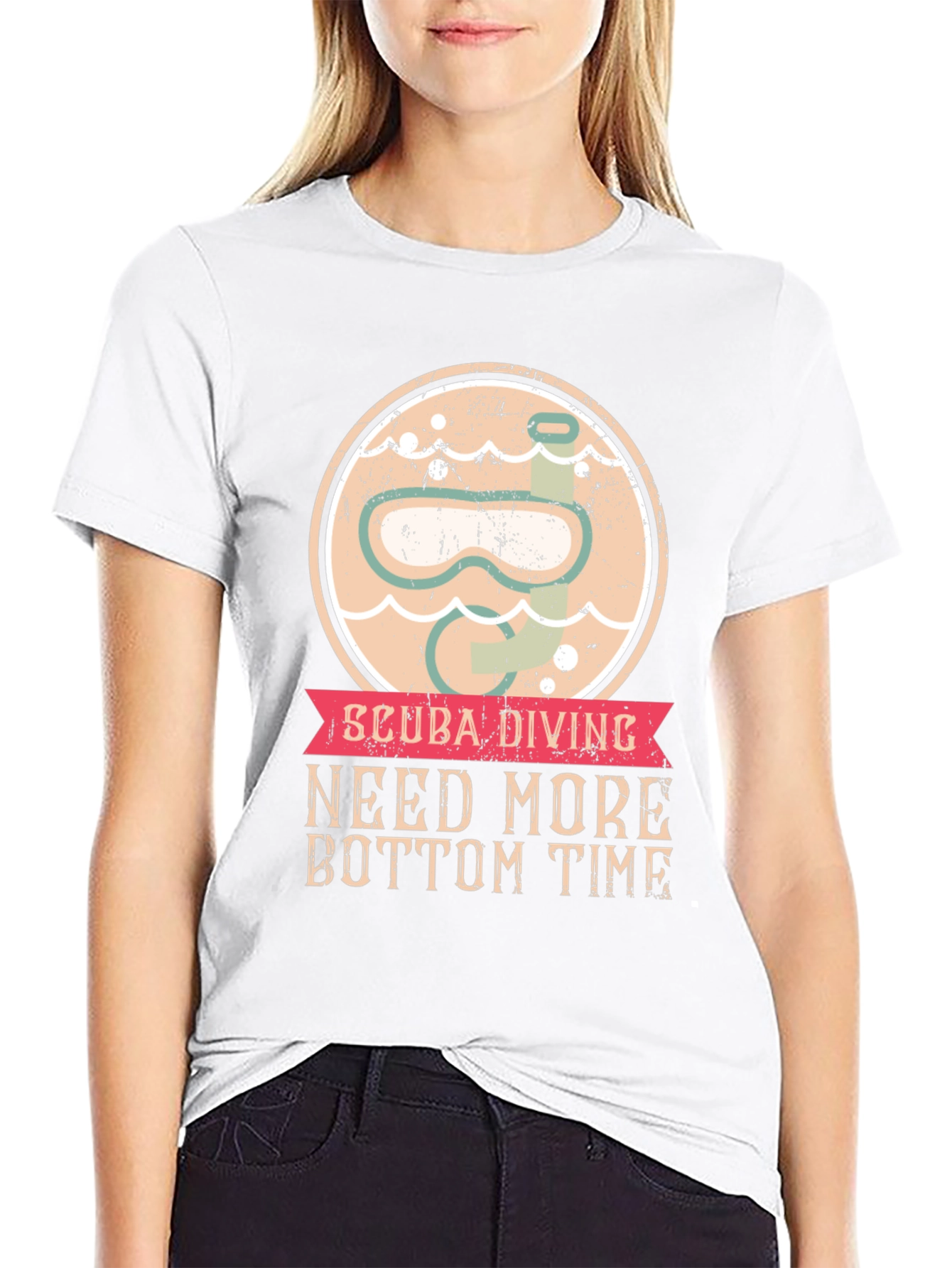 Scuba Diving Bottom Time Graphic Tee