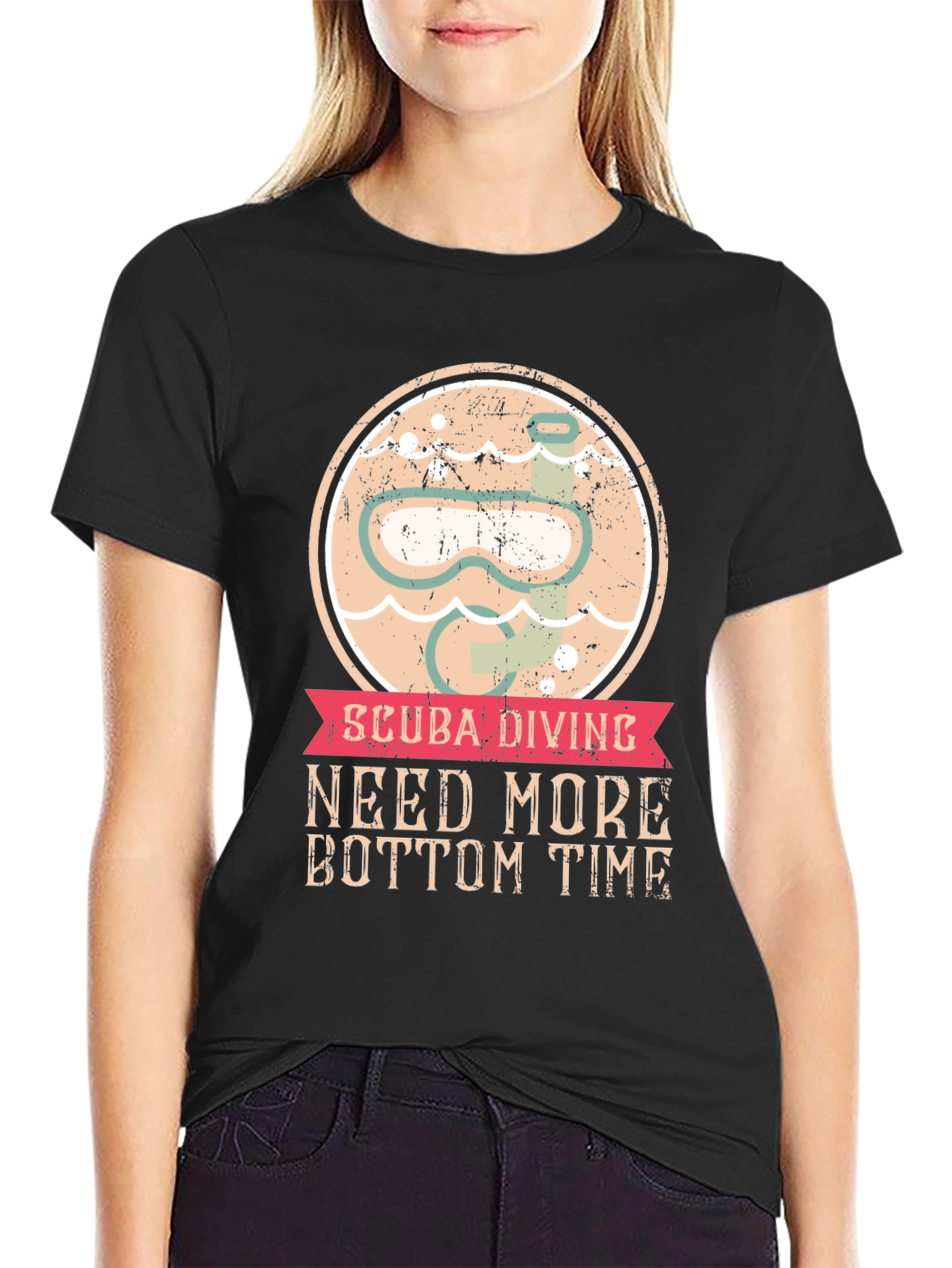 Scuba Diving Bottom Time Graphic Tee