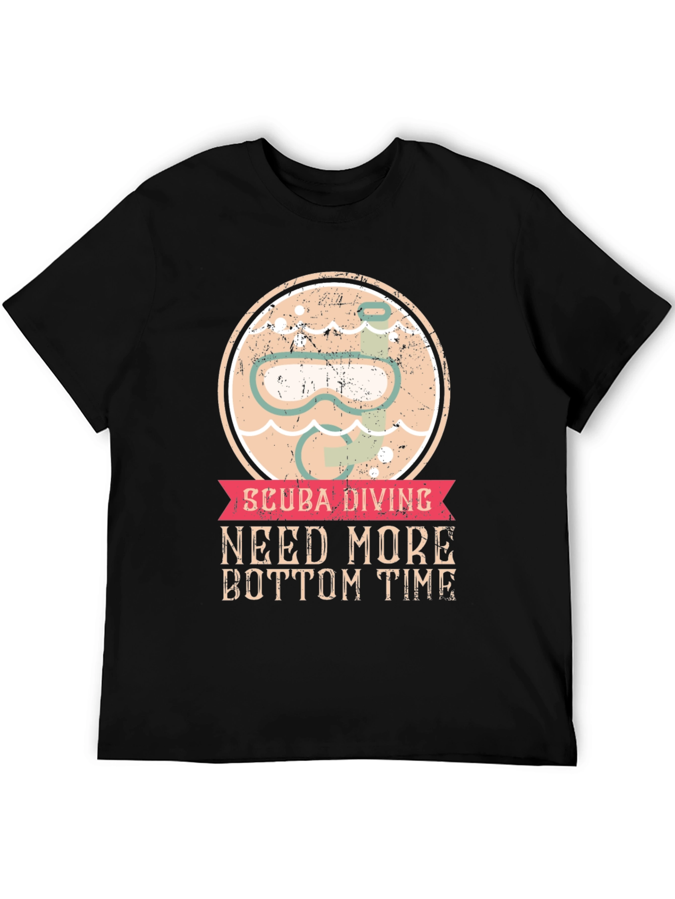 Scuba Diving Bottom Time Graphic Tee