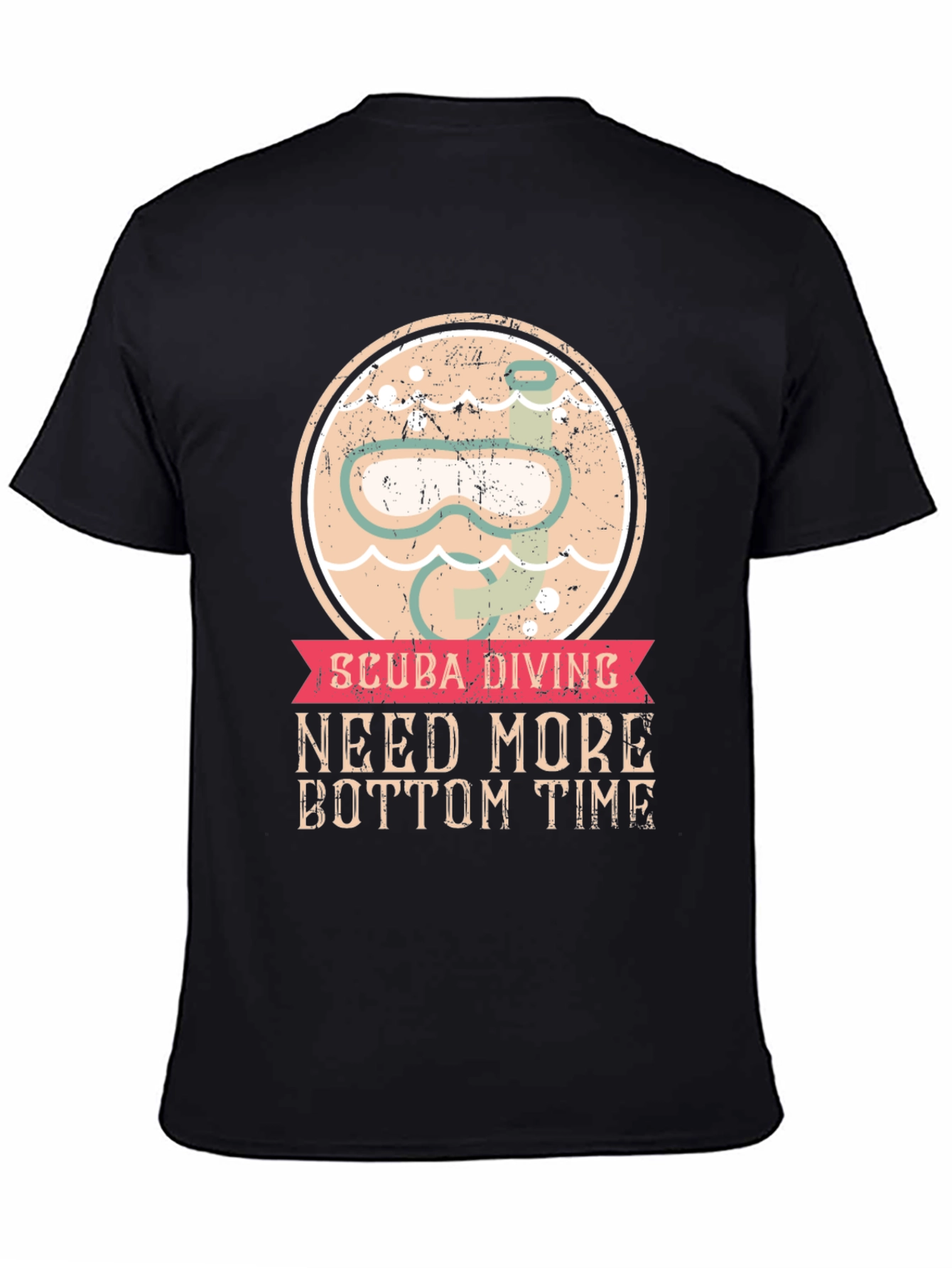 Scuba Diving Bottom Time Graphic Tee