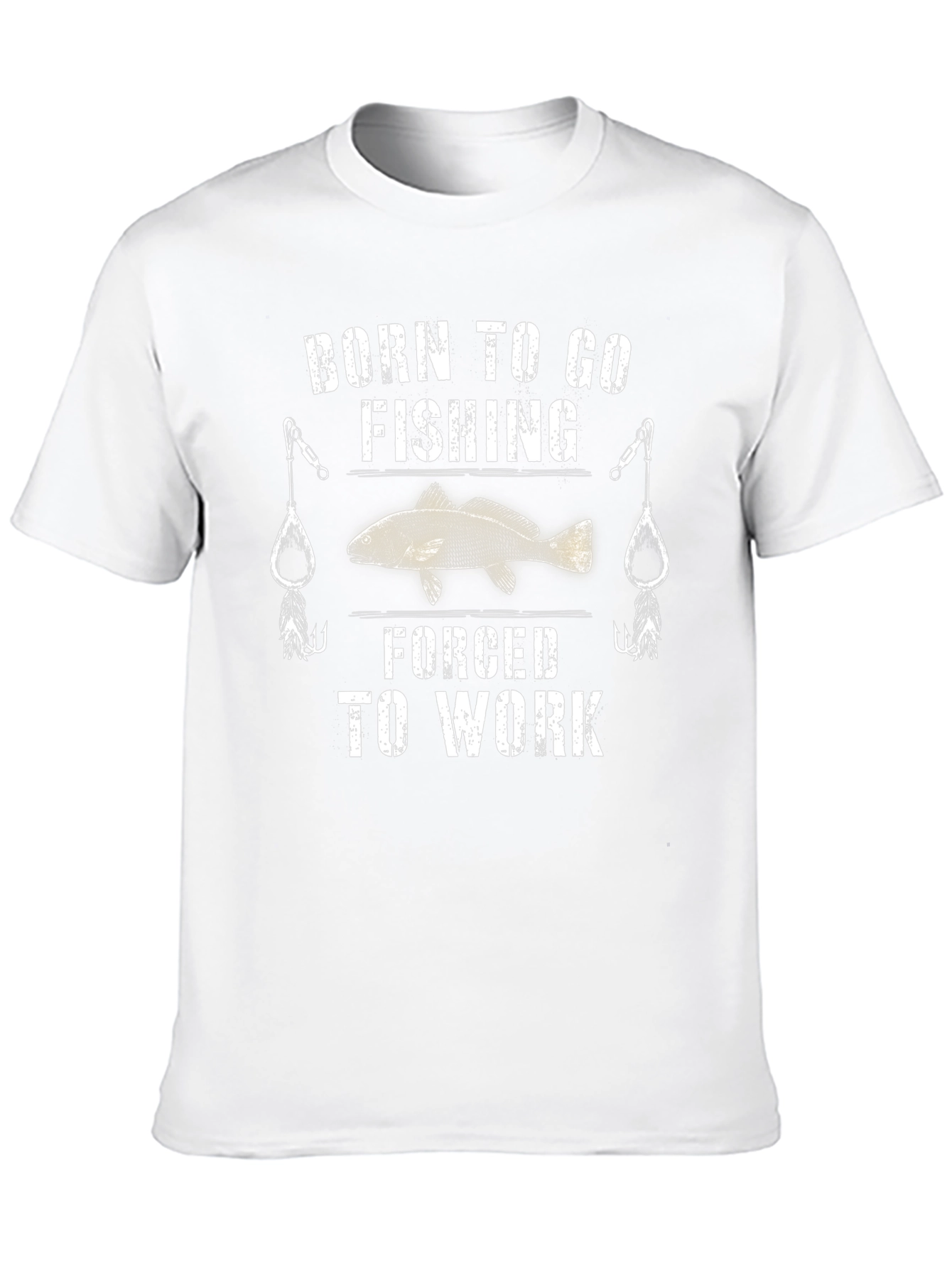 Born to Go Fishing Mens Graphic Tee