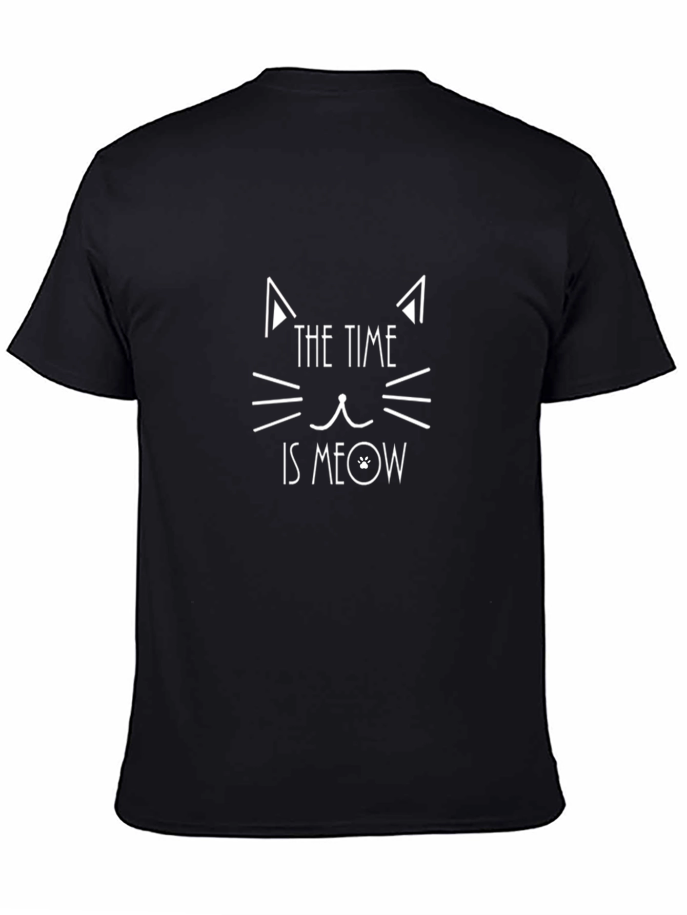 The Time is Meow Cat T-Shirt