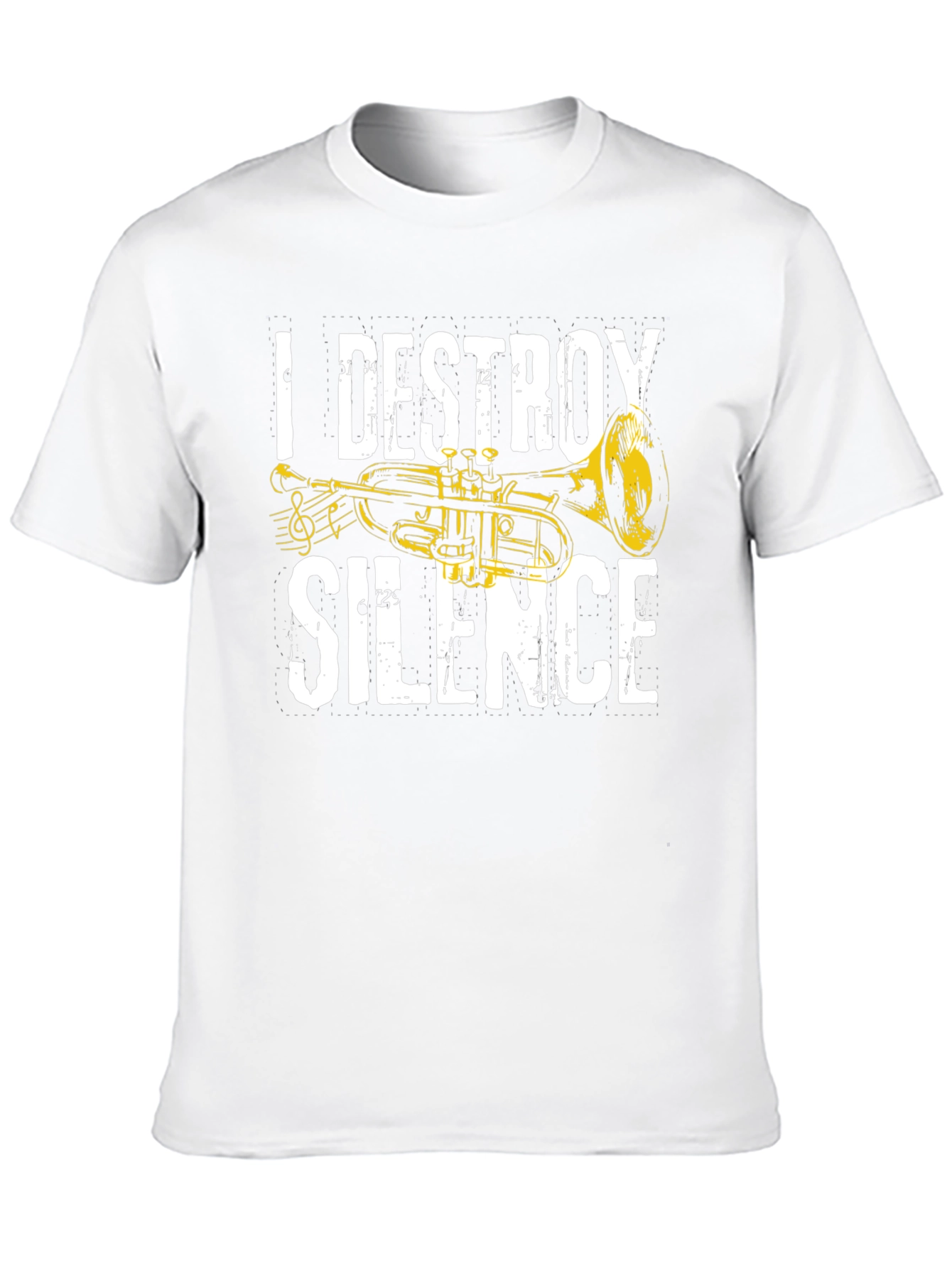 I Destroy Silence T-Shirt - Musician Tee