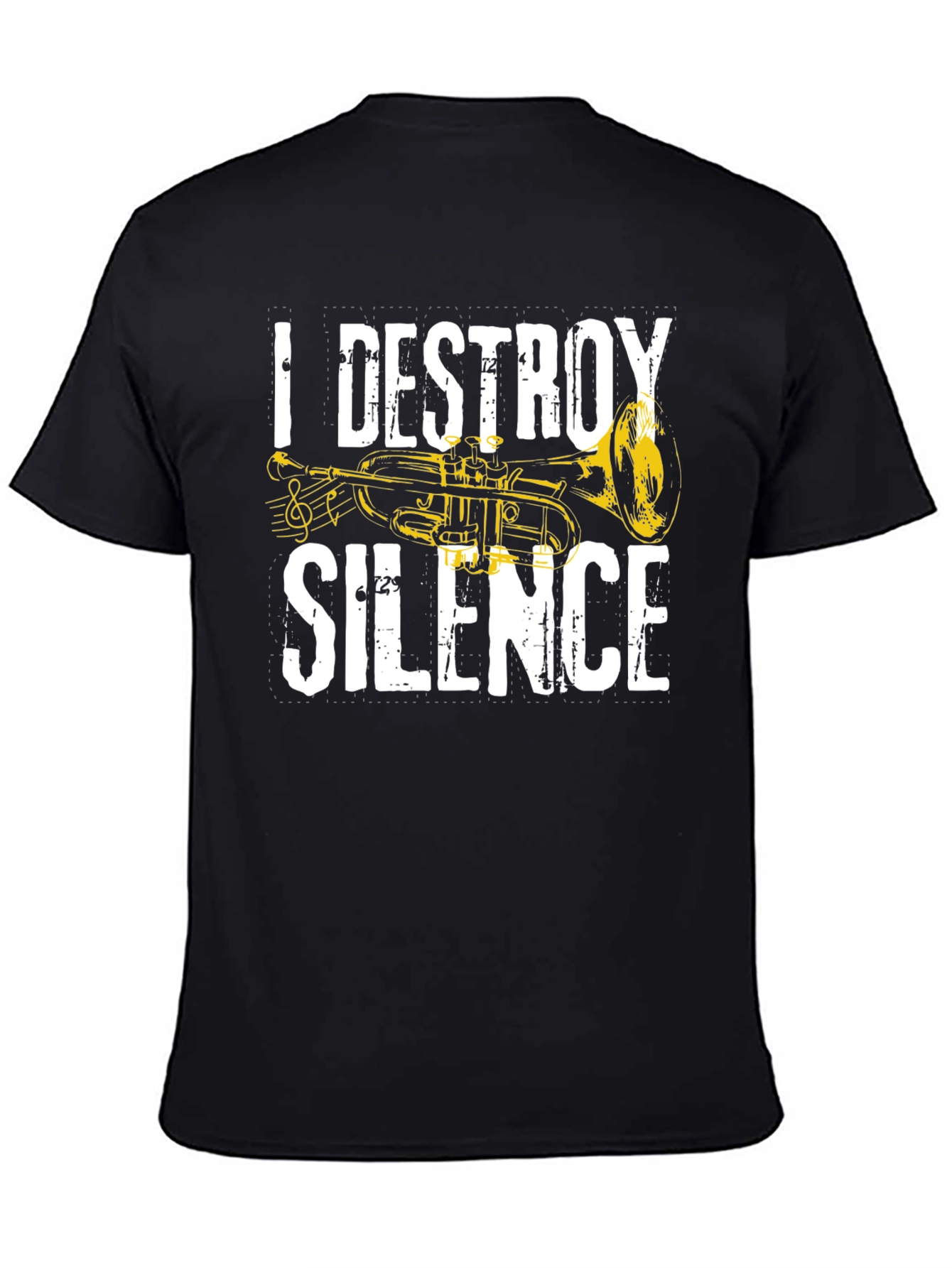 I Destroy Silence T-Shirt - Musician Tee