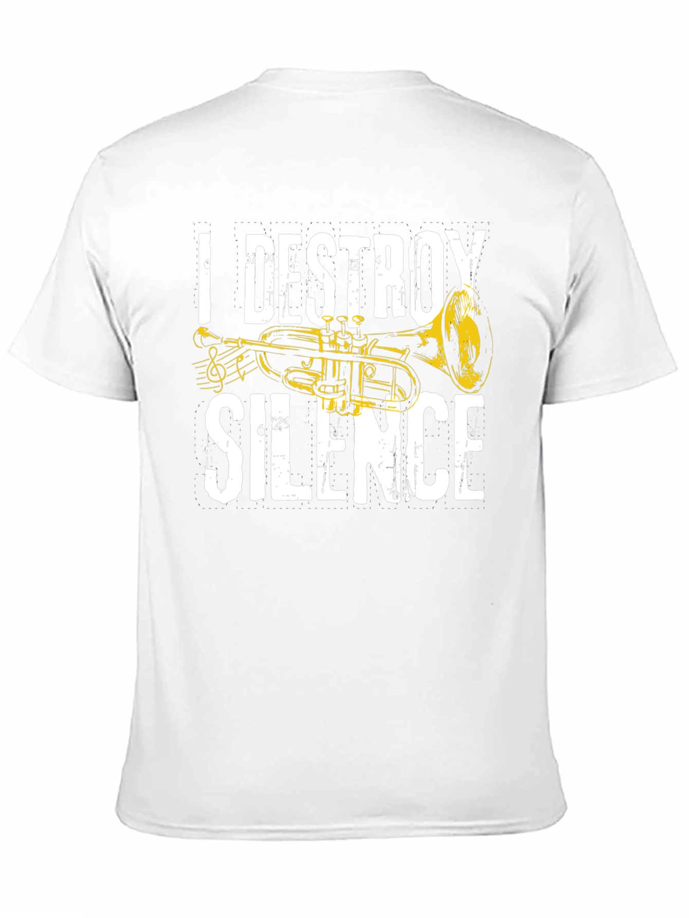 I Destroy Silence T-Shirt - Musician Tee