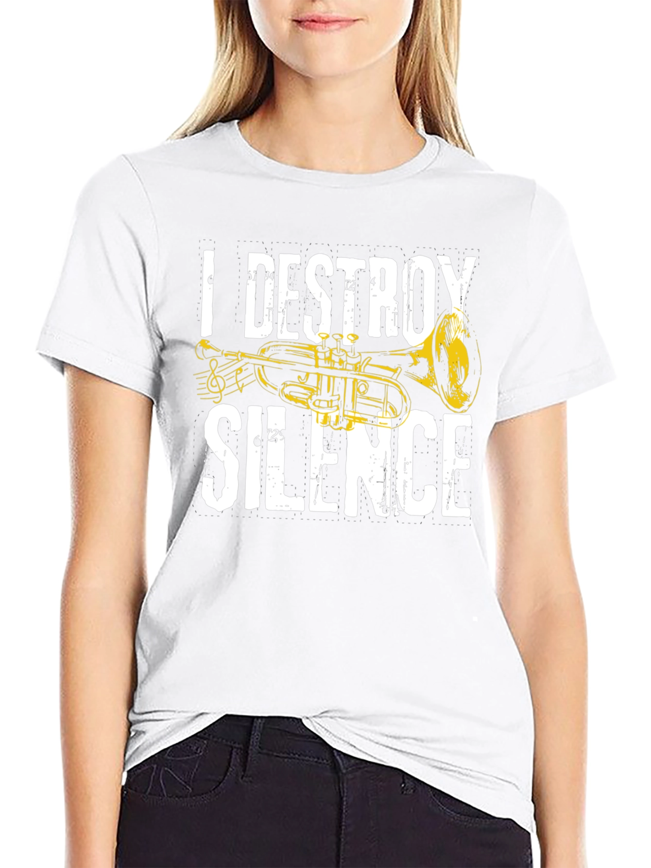 I Destroy Silence T-Shirt - Musician Tee