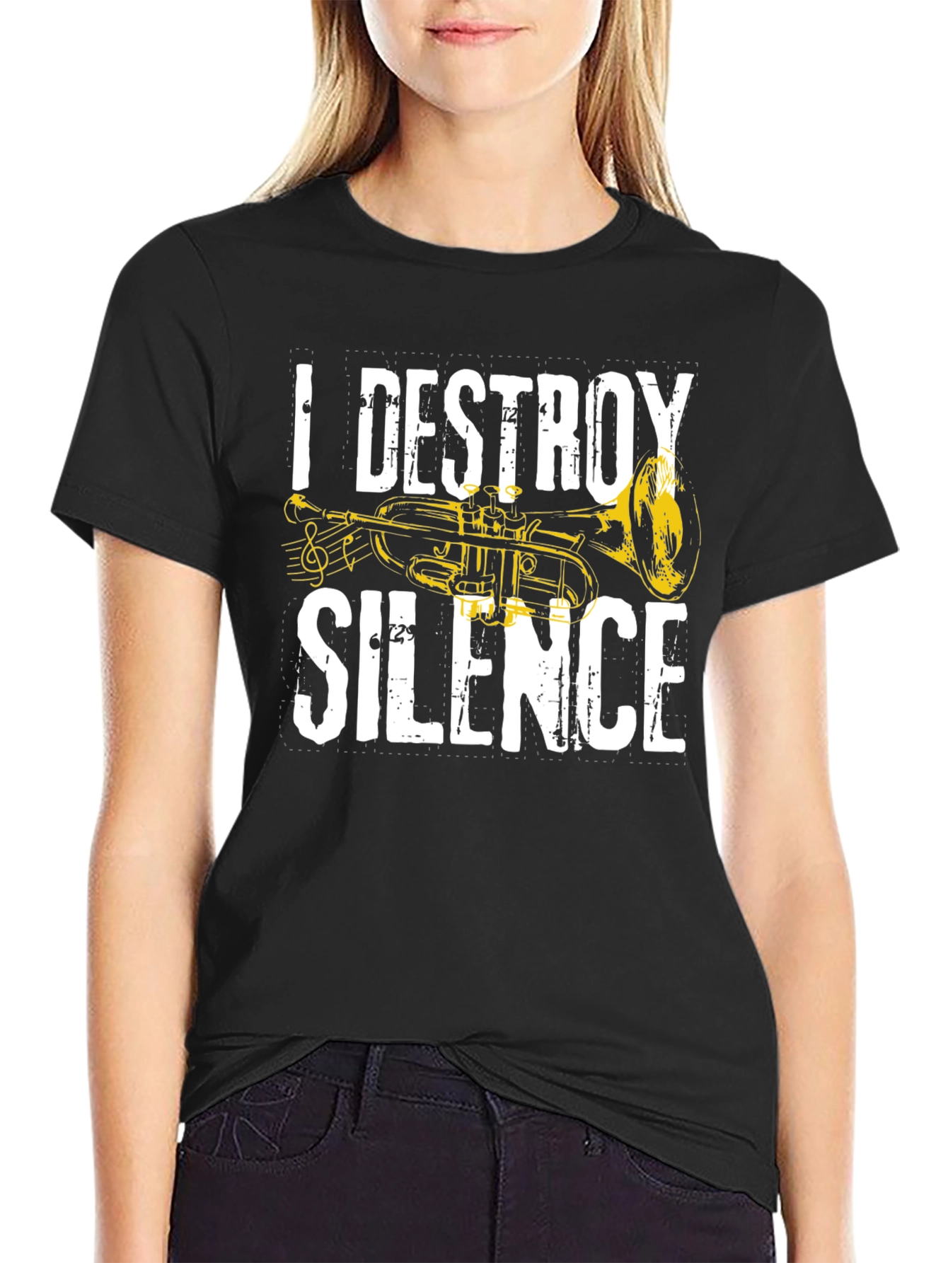 I Destroy Silence T-Shirt - Musician Tee