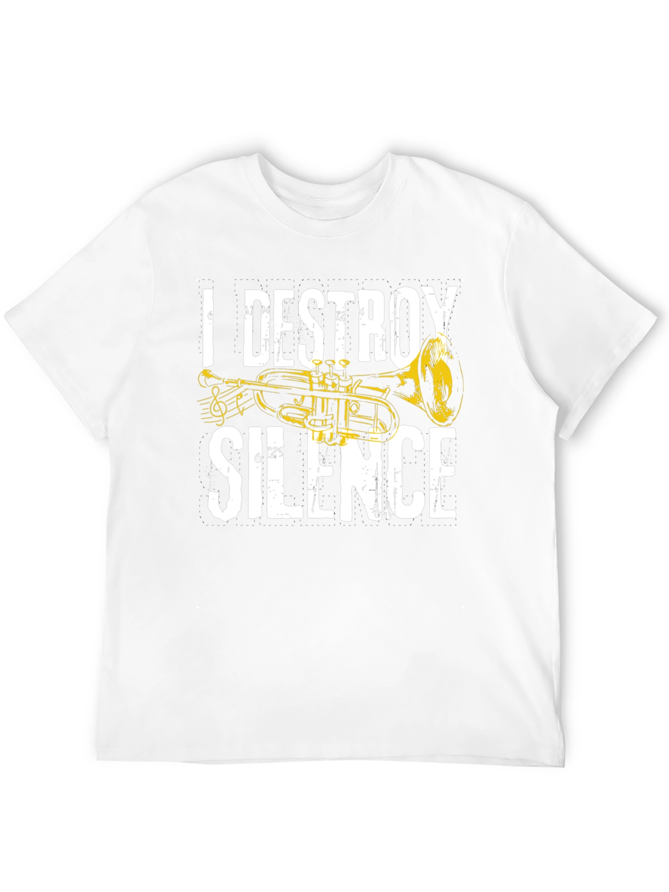 I Destroy Silence T-Shirt - Musician Tee