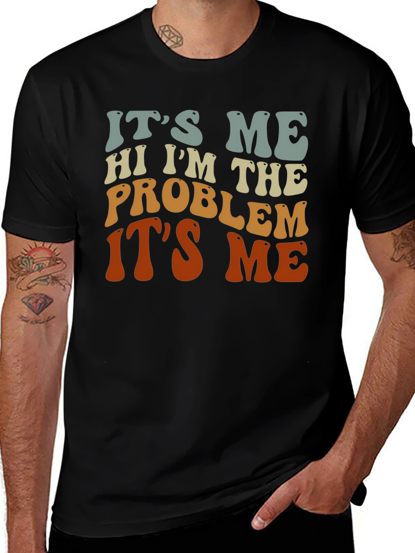 Its Me T-Shirt: Retro Problem Design Tee
