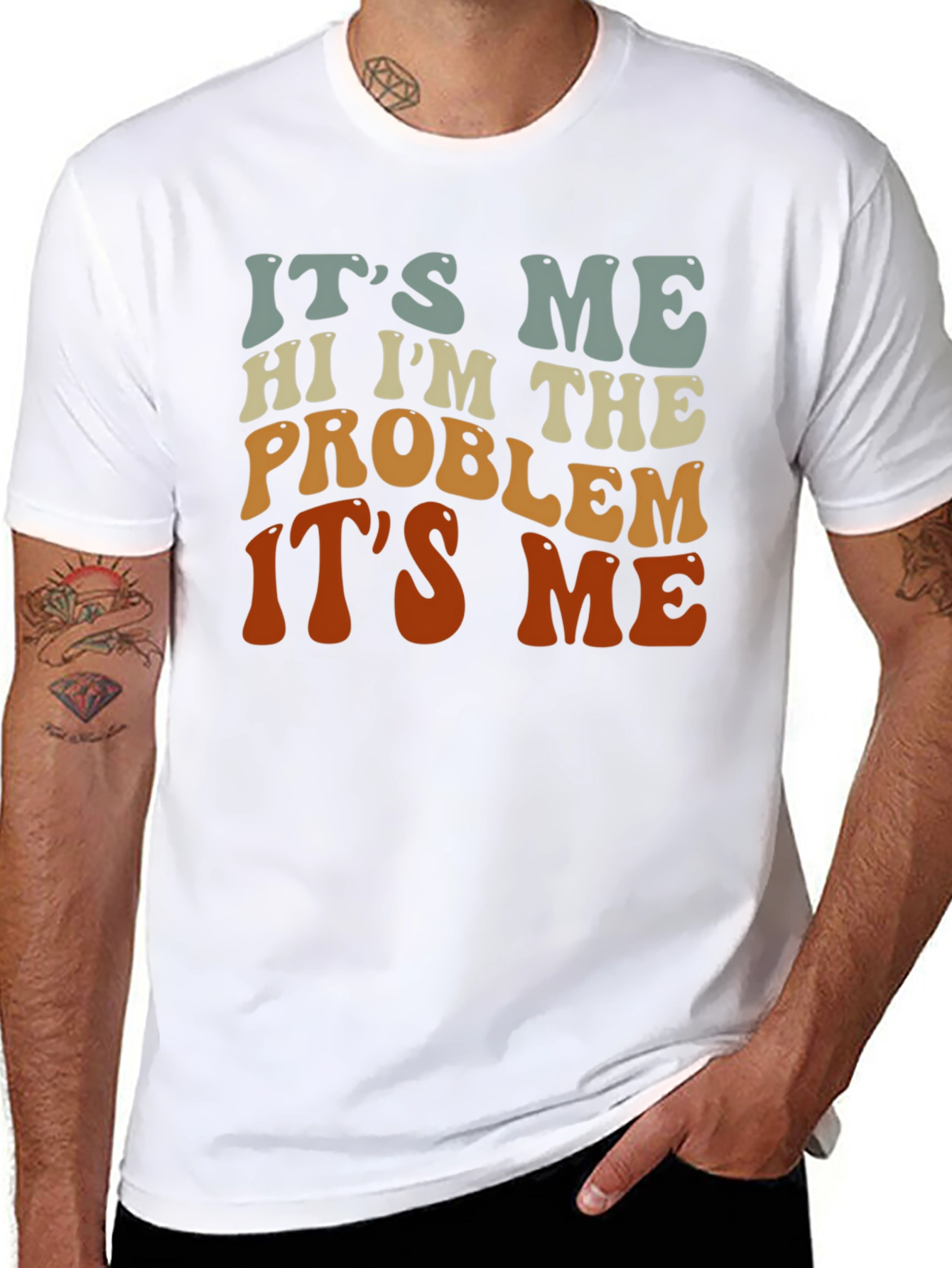 Its Me T-Shirt: Retro Problem Design Tee