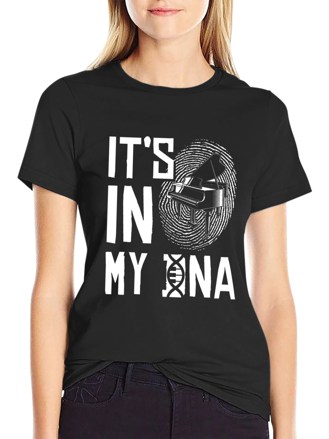Its in My DNA Piano T-Shirt