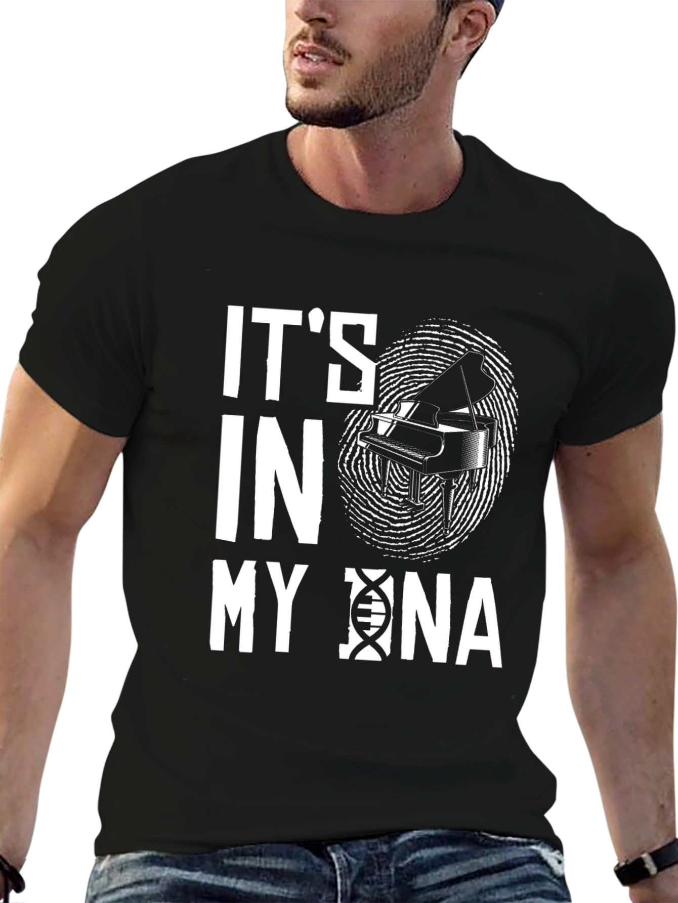 Its in My DNA Piano T-Shirt