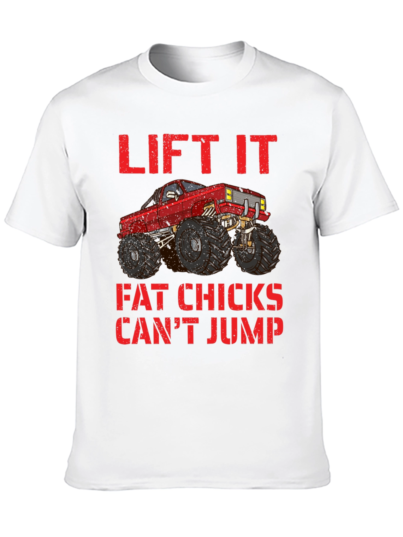 Lifted Truck Tee - Fat Chicks Cant Jump
