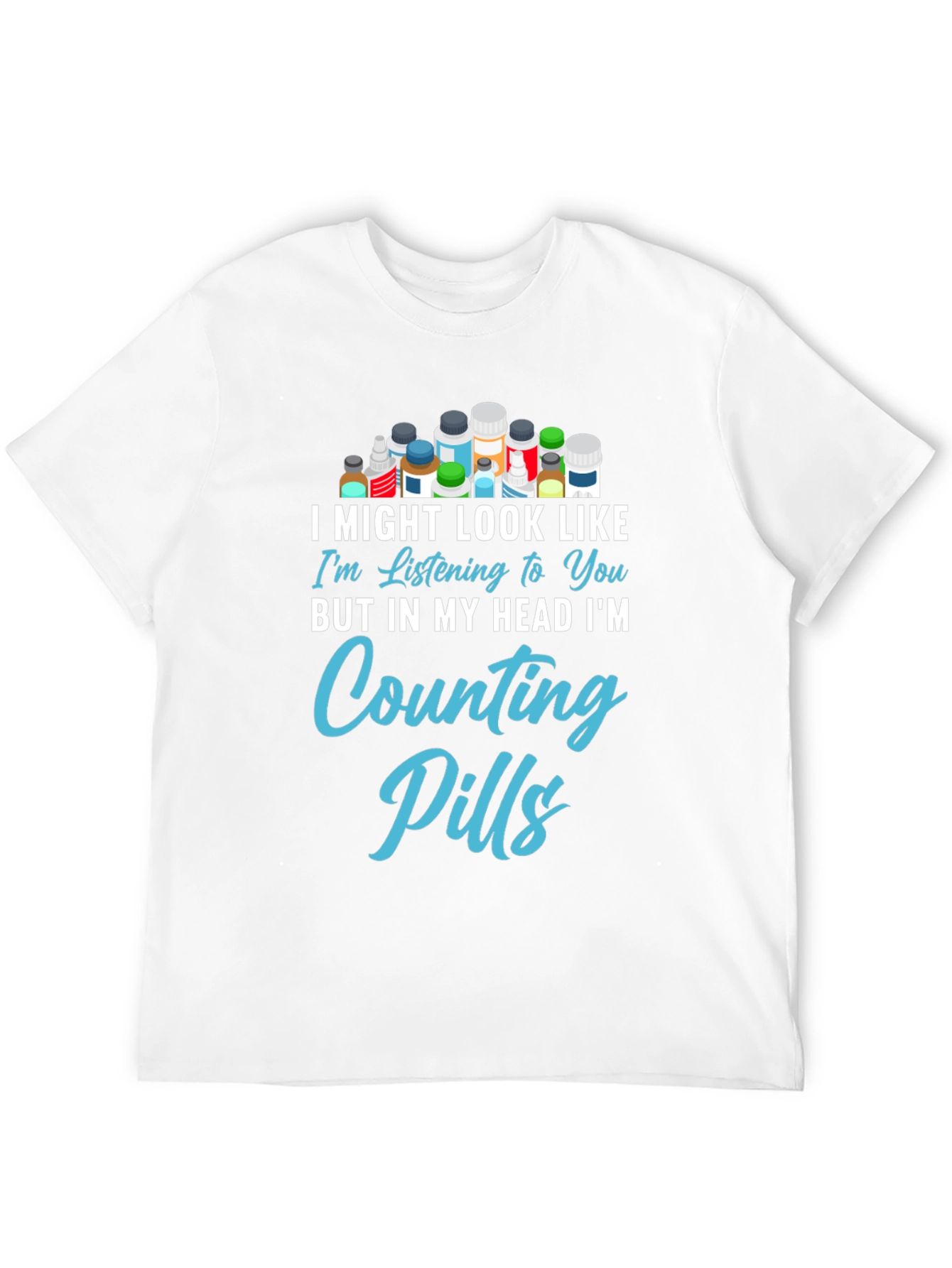 Counting Pills Graphic Tee