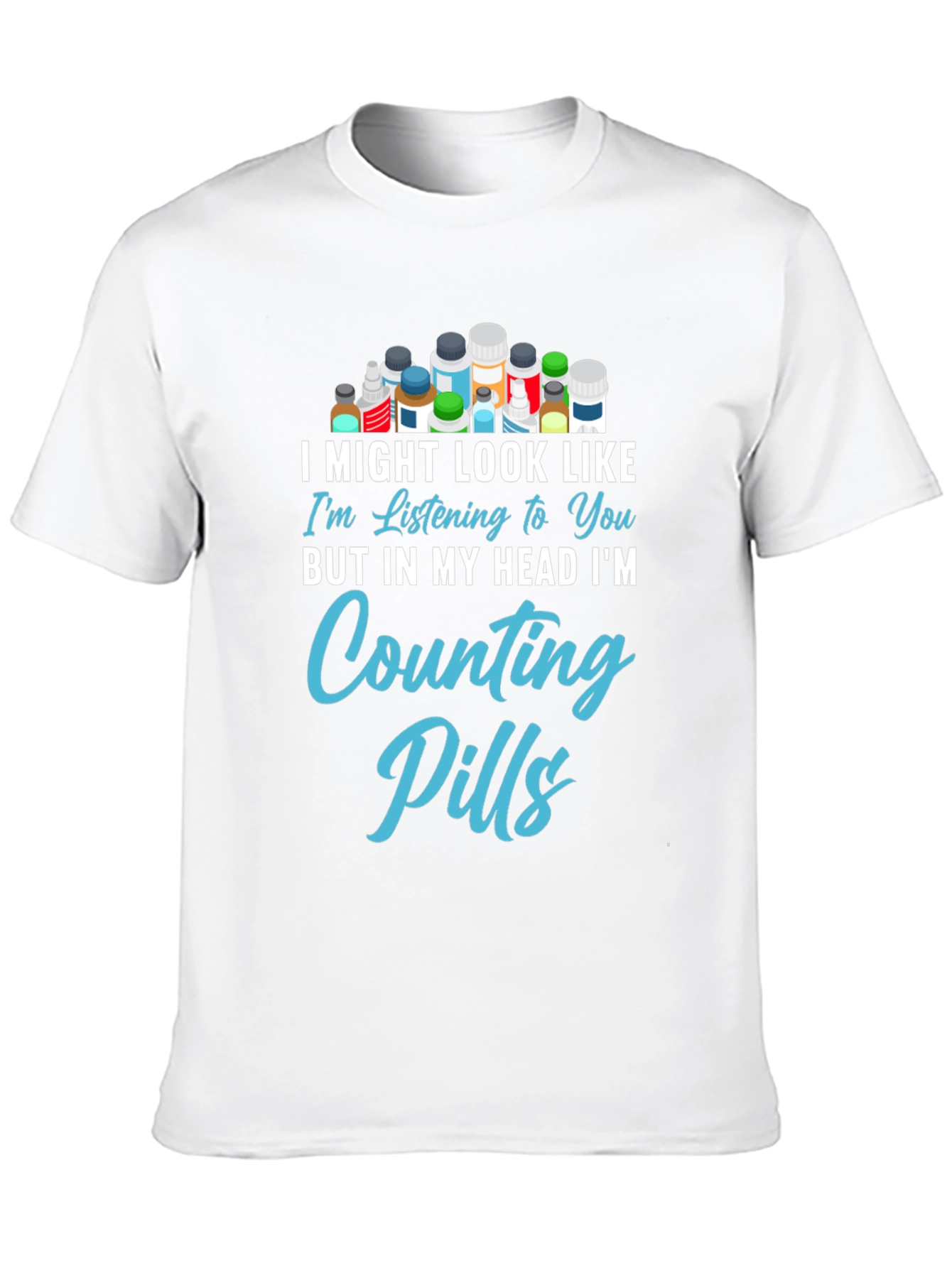 Counting Pills Graphic Tee