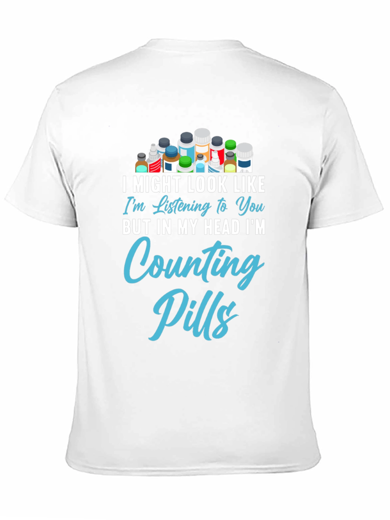 Counting Pills Graphic Tee