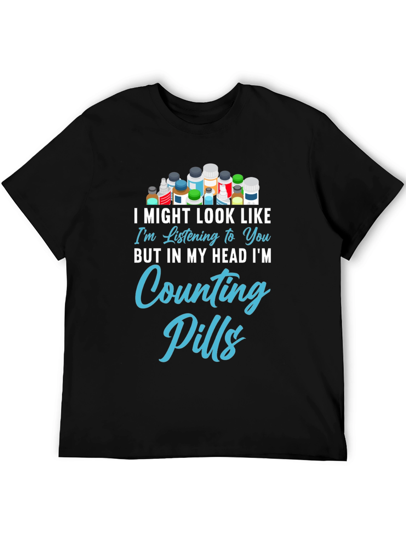 Counting Pills Graphic Tee