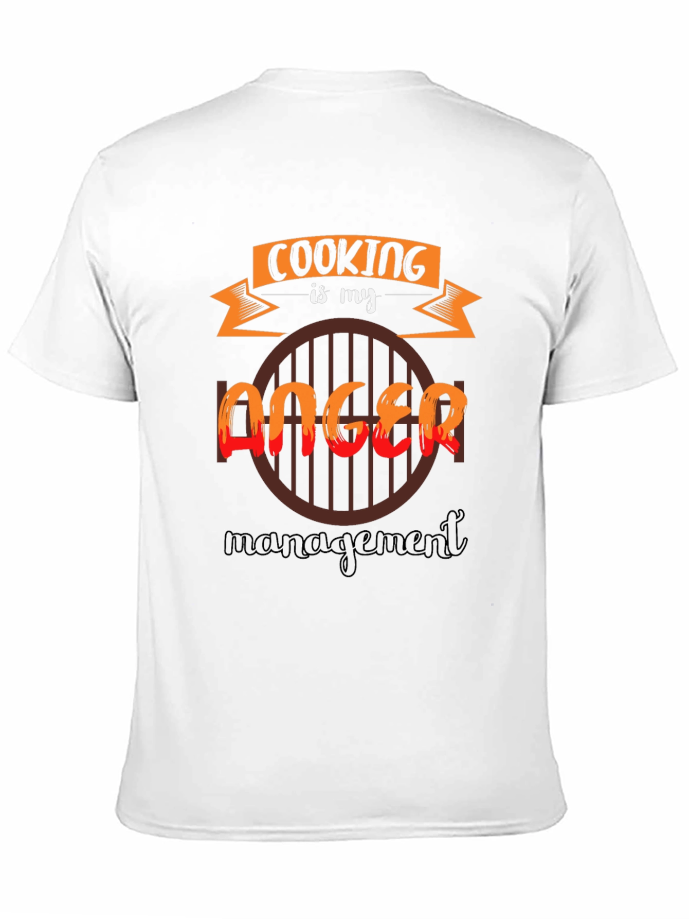 Cooking is my Anger Management T-Shirt BBQ Cookout