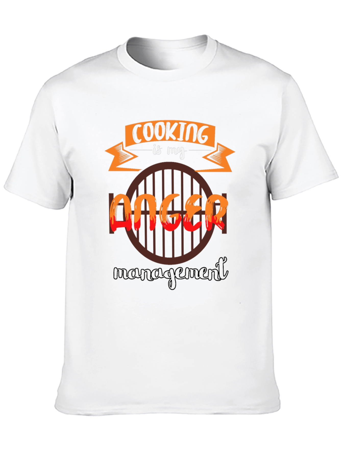 Cooking is my Anger Management T-Shirt BBQ Cookout