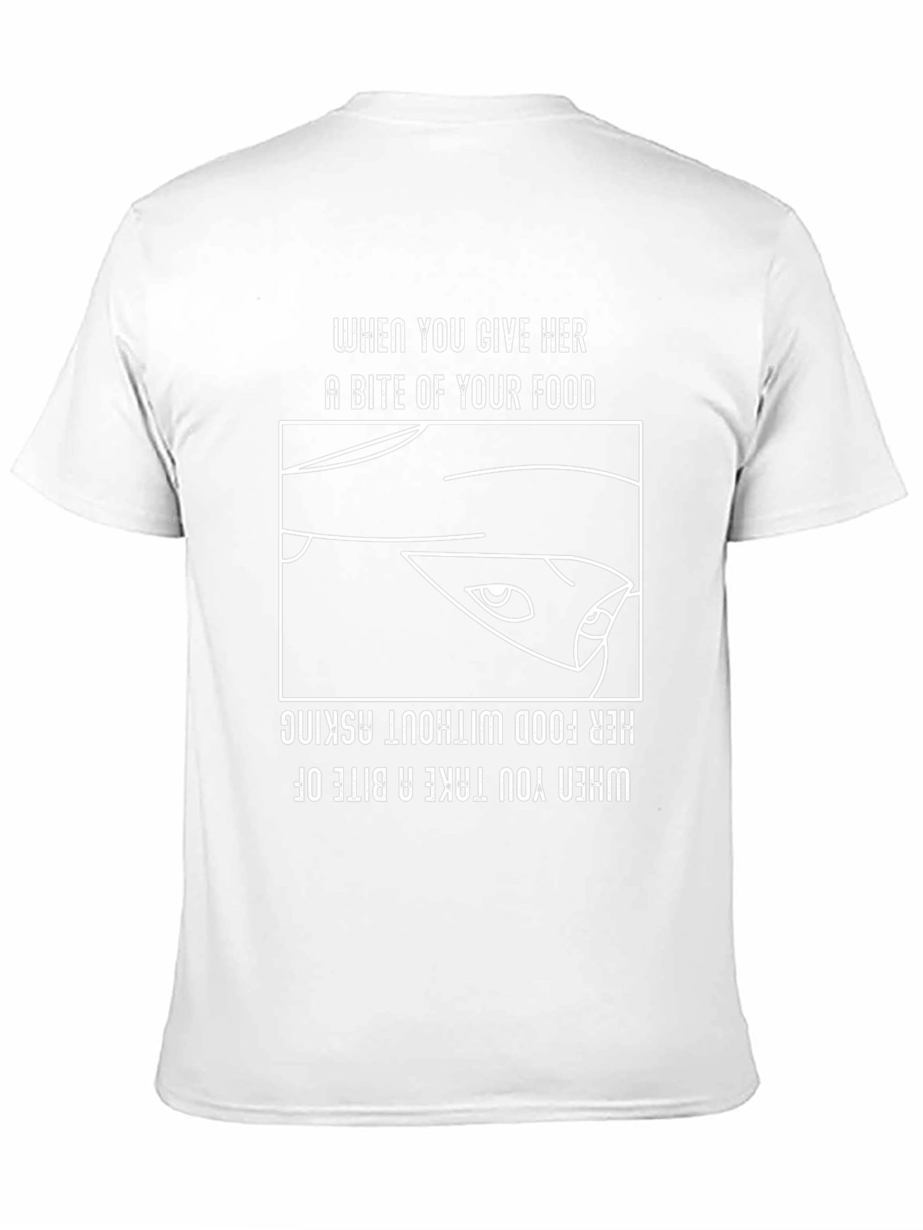 Funny Foodie Graphic Tee - Bite of Your Food