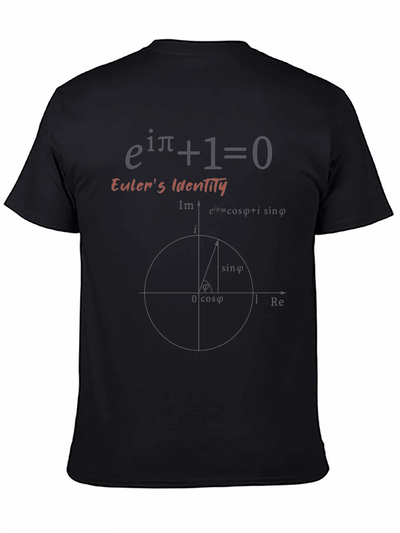 Eulers Identity T-Shirt - Math Equation Tee