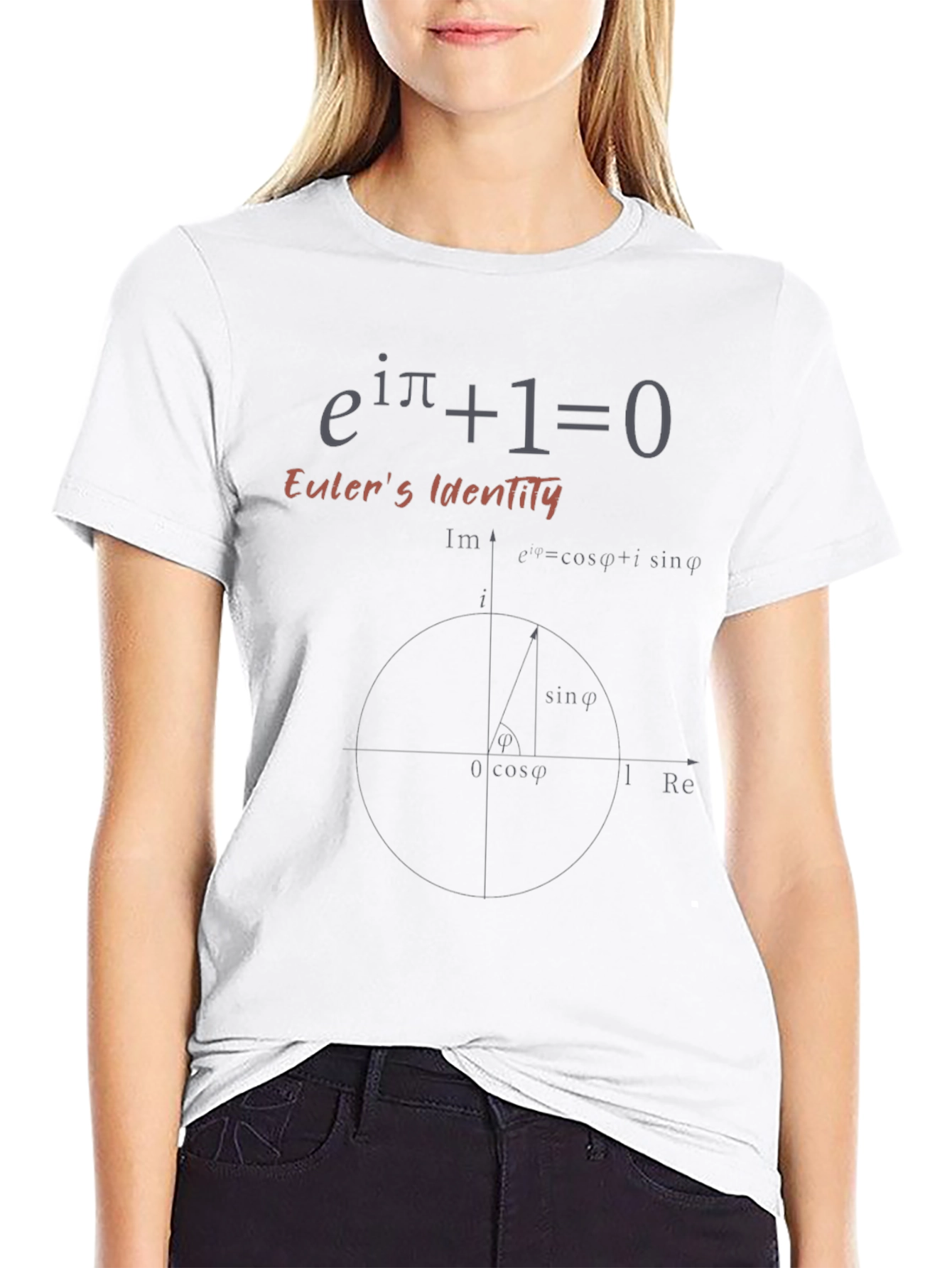 Eulers Identity T-Shirt - Math Equation Tee