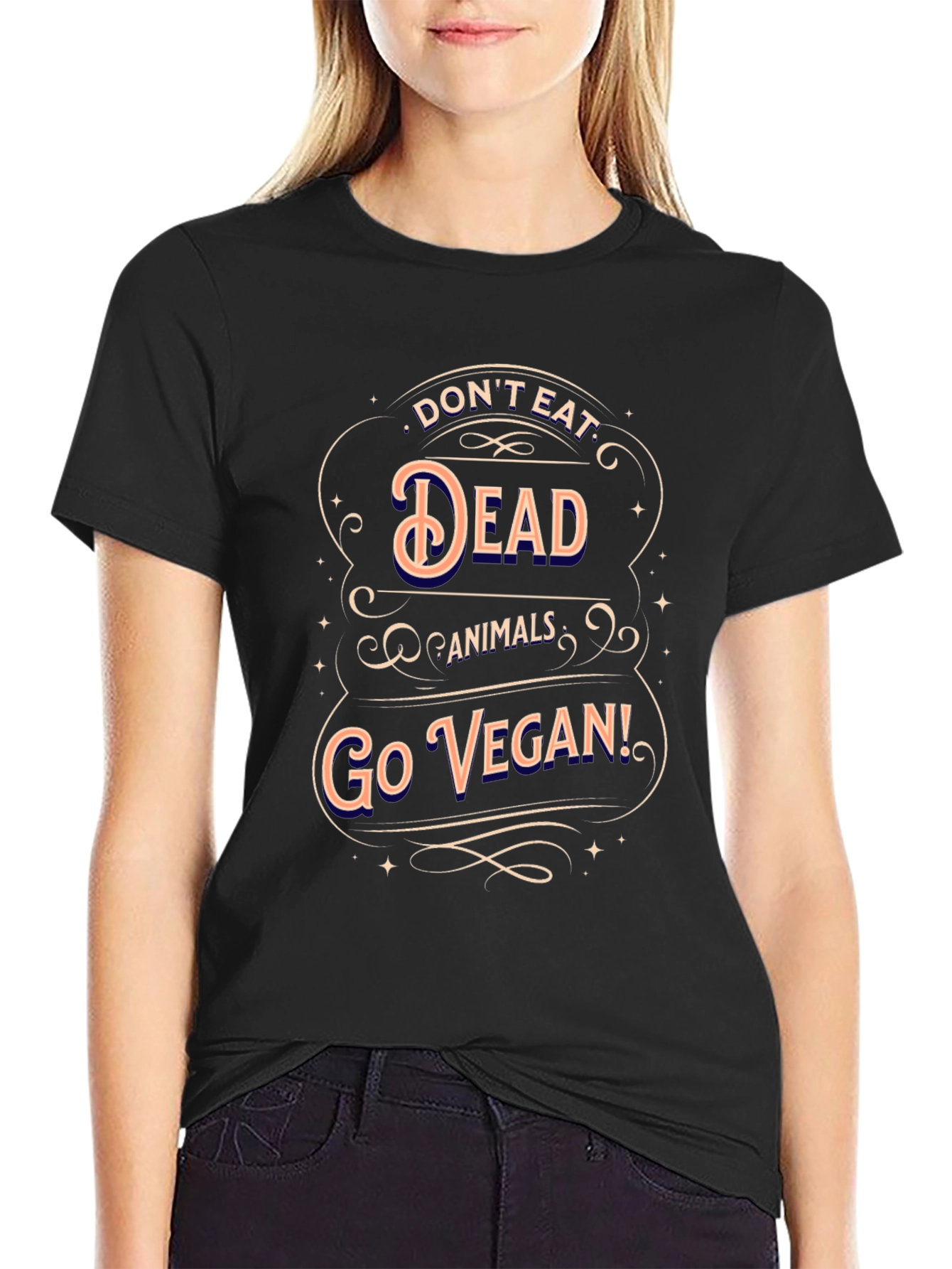 Vegan Graphic Tee - Dead Animals