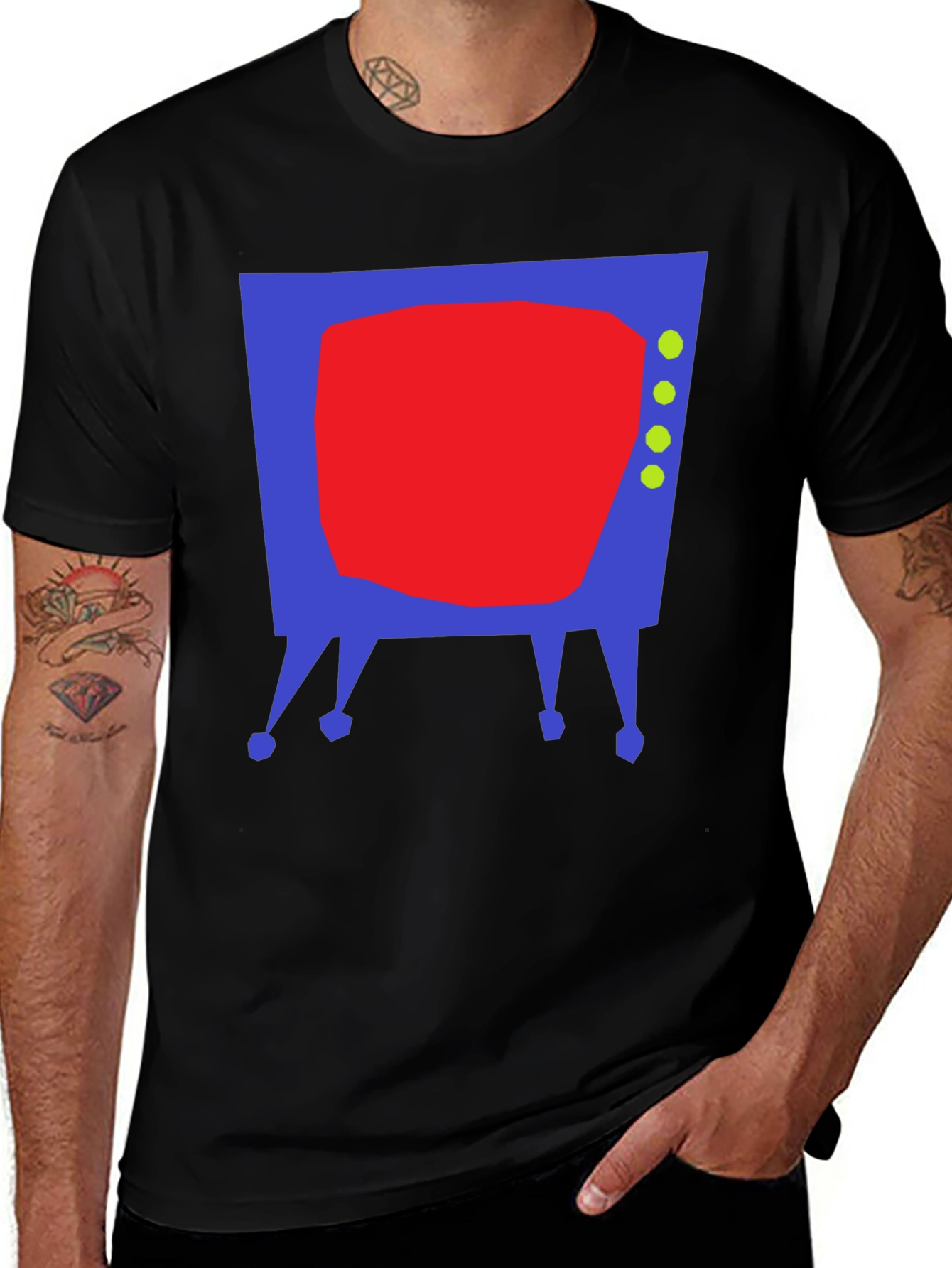 Retro TV Graphic T-Shirt - Cool and Unique Design