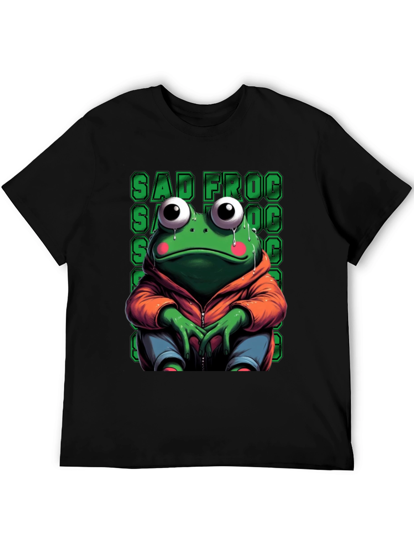 Sad Frog Graphic Tee - Unisex Comfort