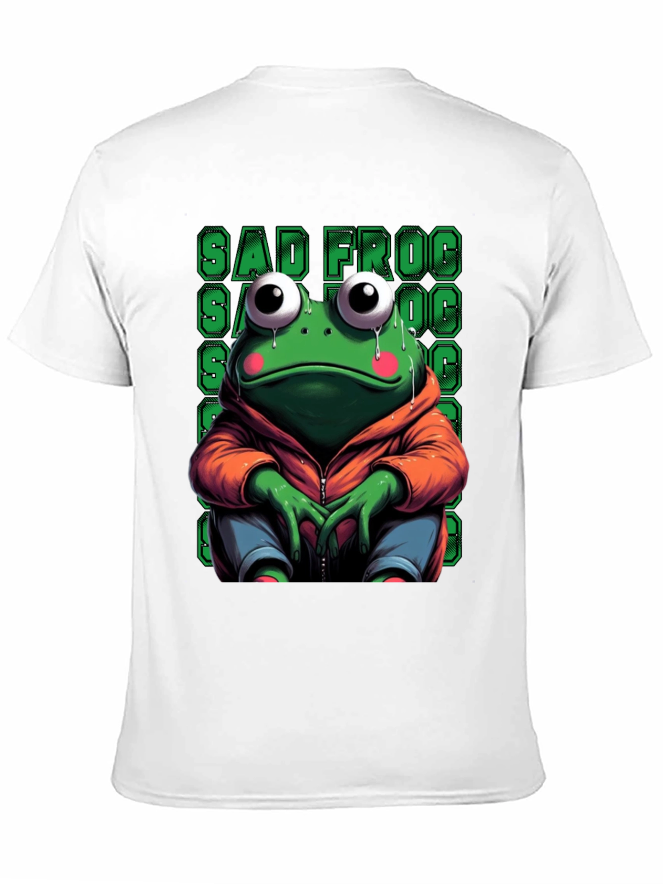Sad Frog Graphic Tee - Unisex Comfort