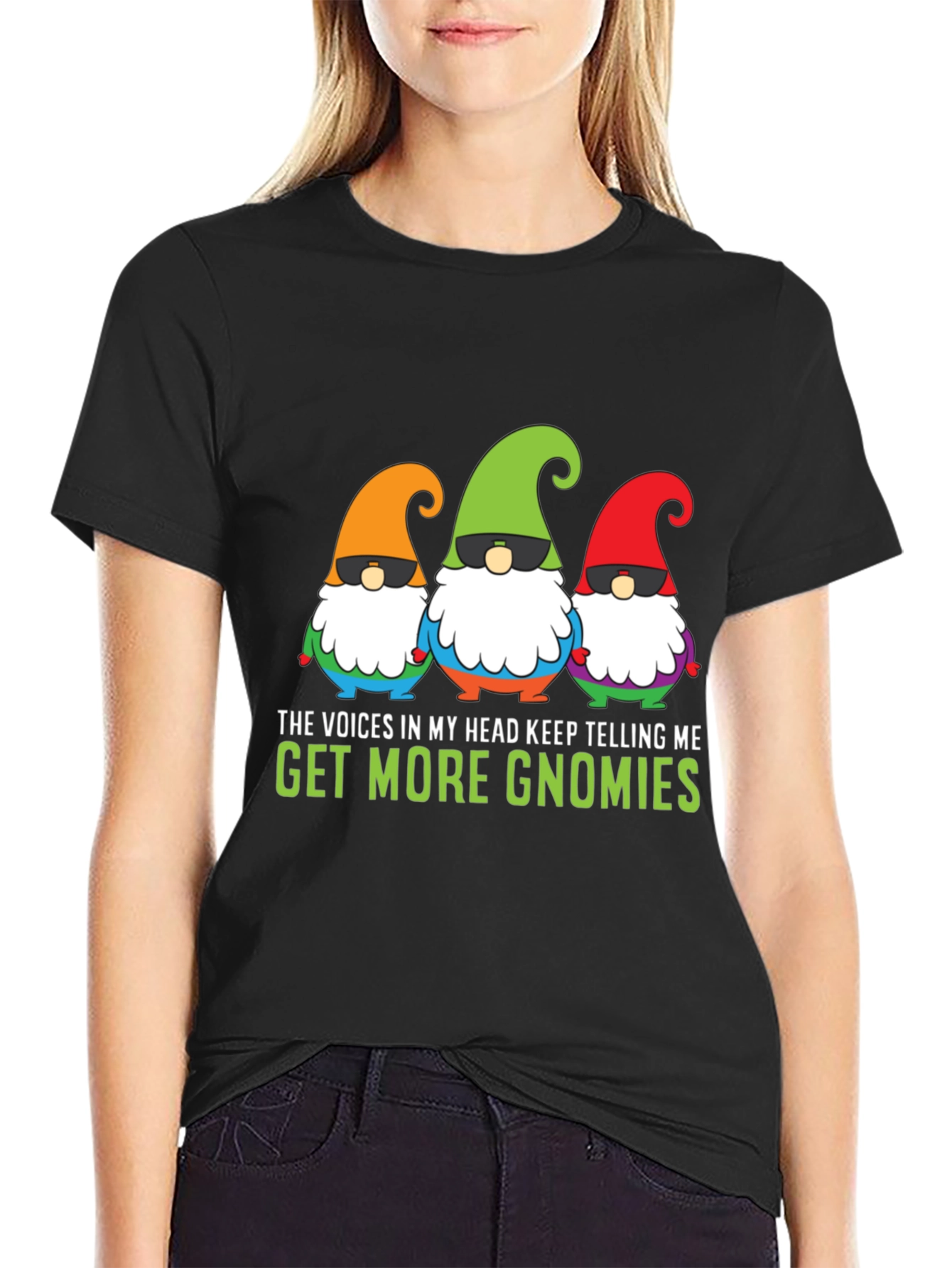 Funny Gnome T-Shirt - Get More Gnomies!
