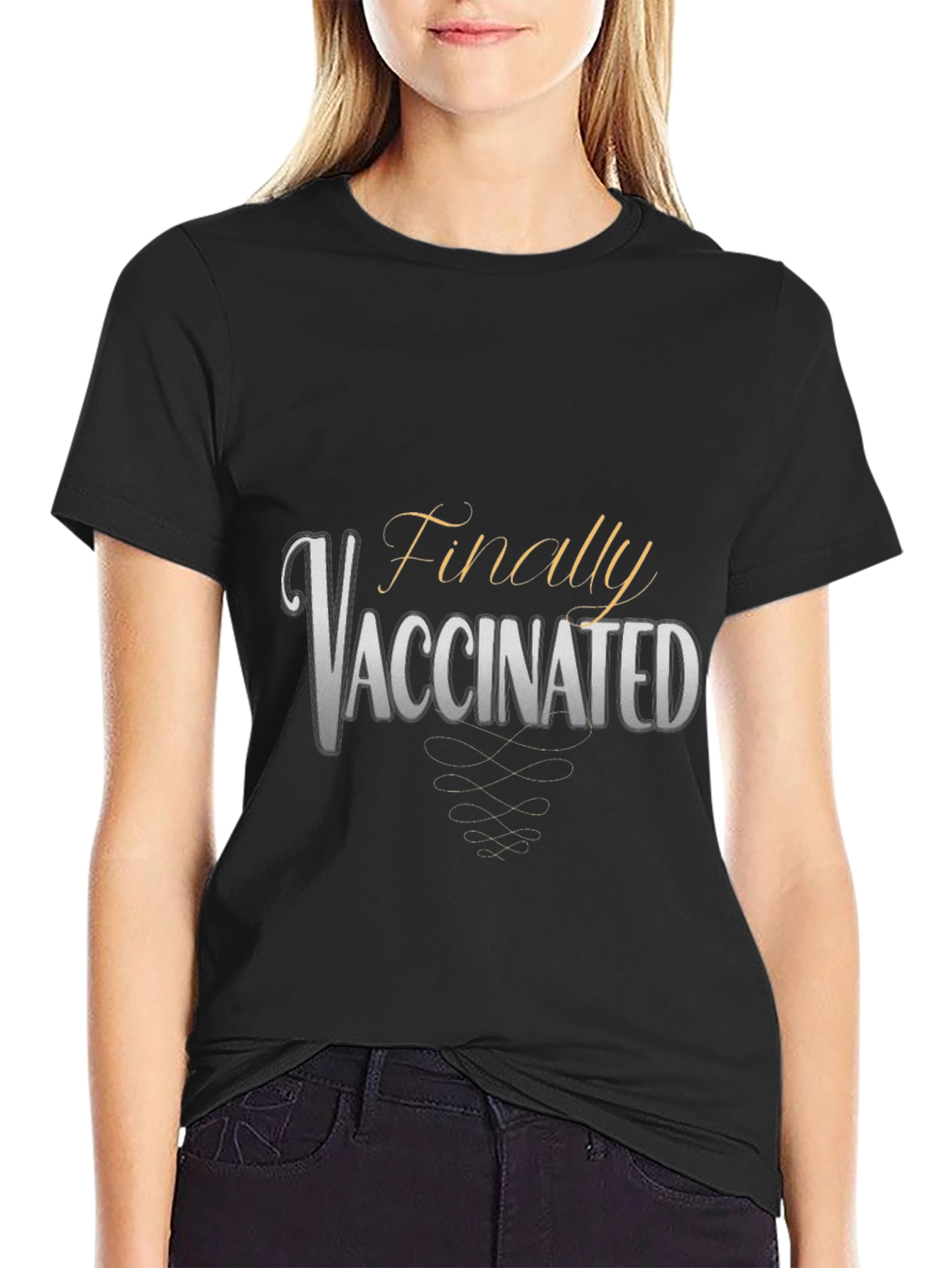 Finally Vaccinated Graphic T-Shirt