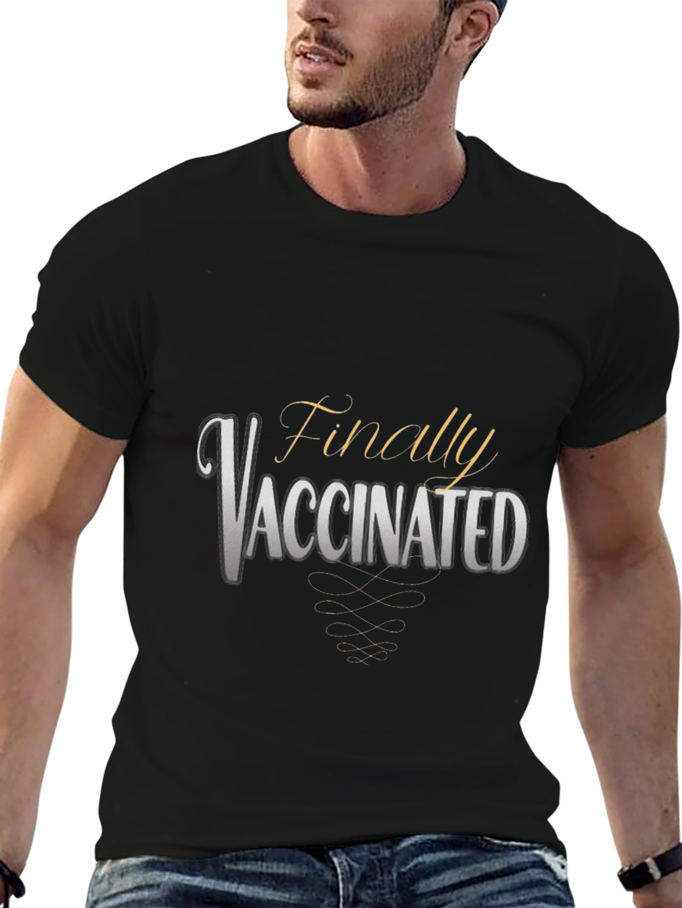 Finally Vaccinated Graphic T-Shirt