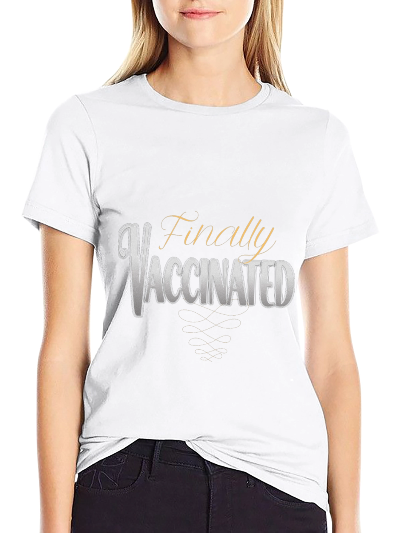 Finally Vaccinated Graphic T-Shirt